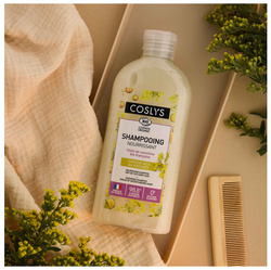Coslys szampon do włosów suchych i zniszczonych z olejkiem z mirabelek 