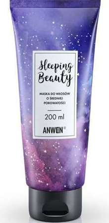 ANWEN Sleeping Beauty maska do włosów średniporowatych na noc, 200 ml