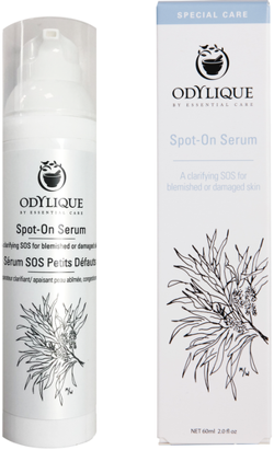 Odylique Spot-on-Serum organiczne serum punktowe na pryszcze, podrażnienia, ugryzienia, oparzenia i problemy skórne, 60 ml