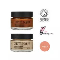 Odylique organiczny kremowy podkład do makijażu z filtrem mineralnym SPF 25 kolor 10 Ivory, 30 ml