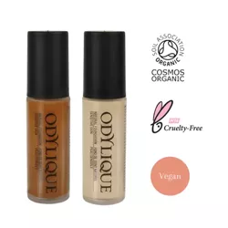 Odylique organiczny naturalny lekki podkład do makijażu kolor 41 Fair Medium Neutral, 30 ml