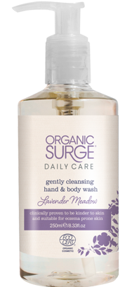 Organic Works organiczny nawilżający żel pod prysznic Lawenda 300 ml
