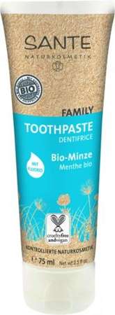 Sante FAMILY pasta do zębów z bio-miętą, ksylitolem, szałwią i fluorem